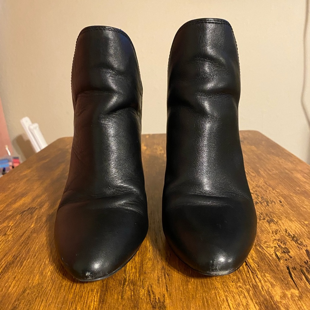 Steve Madden Black Ankle Boots